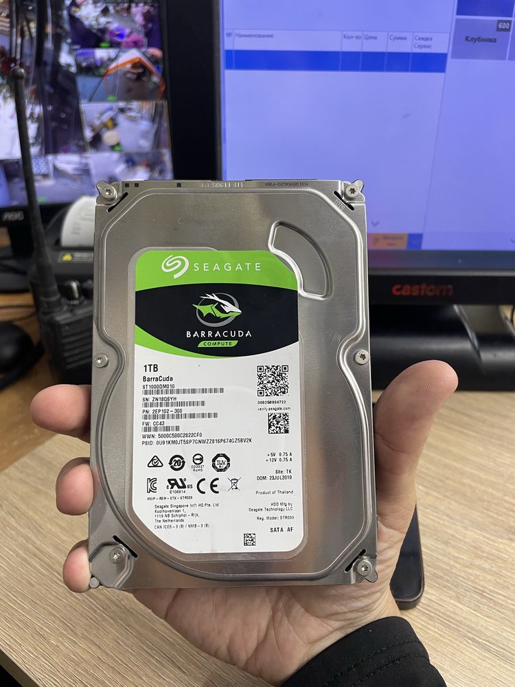 Seagate barracuda Hdd 1tb