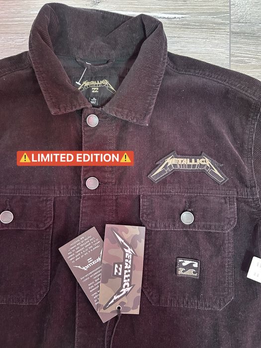 Billabong x Metallica x Andy Irons Corduroy Jacket (Limited Edition)