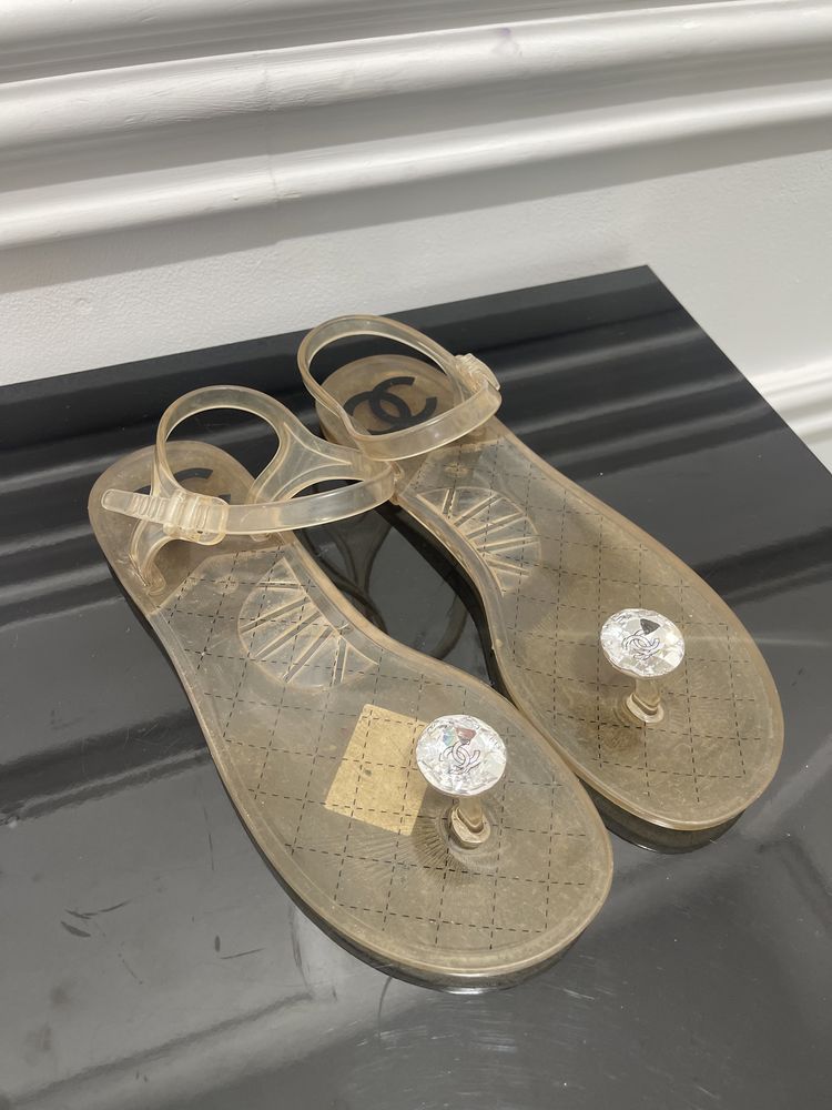 Sandale din silicon Chanel