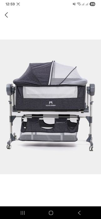 Детская кроватка люлька электронный