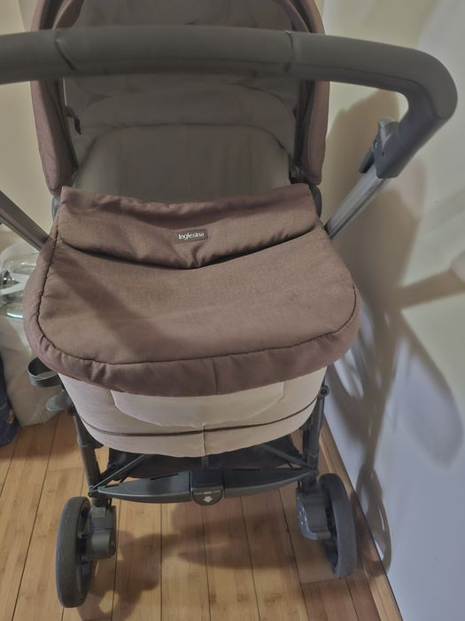 Cărucior Inglesina 3 în 1, landou, sport, scaun masina