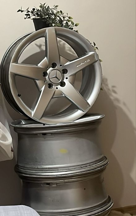 БАРТЕР! Оригинални AMG RONAL Sport paket 18”/66.6/5x112