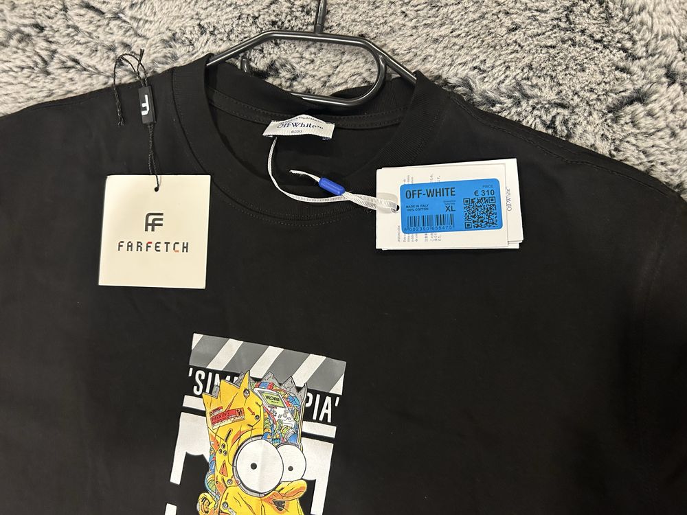 Оригинална OFF-WHITE тениска чисто нова