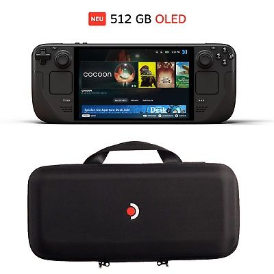 Steam Deck OLED 512GB + case