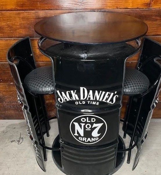 Уникальные мебель из металлических бочек – стиль, прочность.