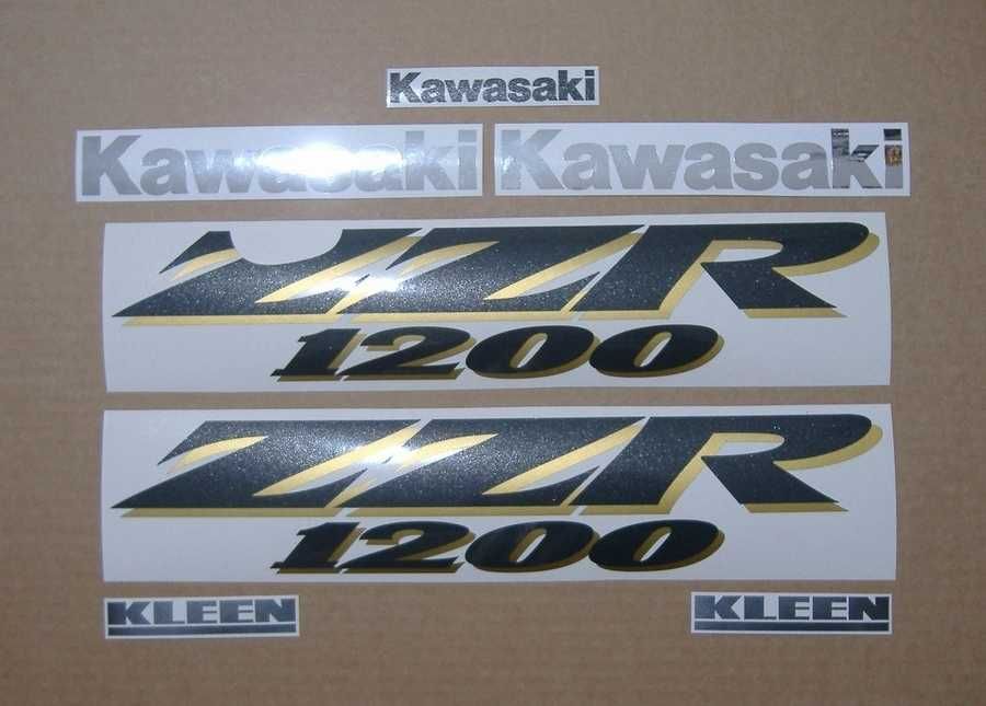 Стикери Kawasaki ZZR 1100/1200/1400/600 кавазаки ЗЗР лепенки