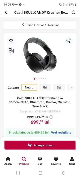Vând căști wireless