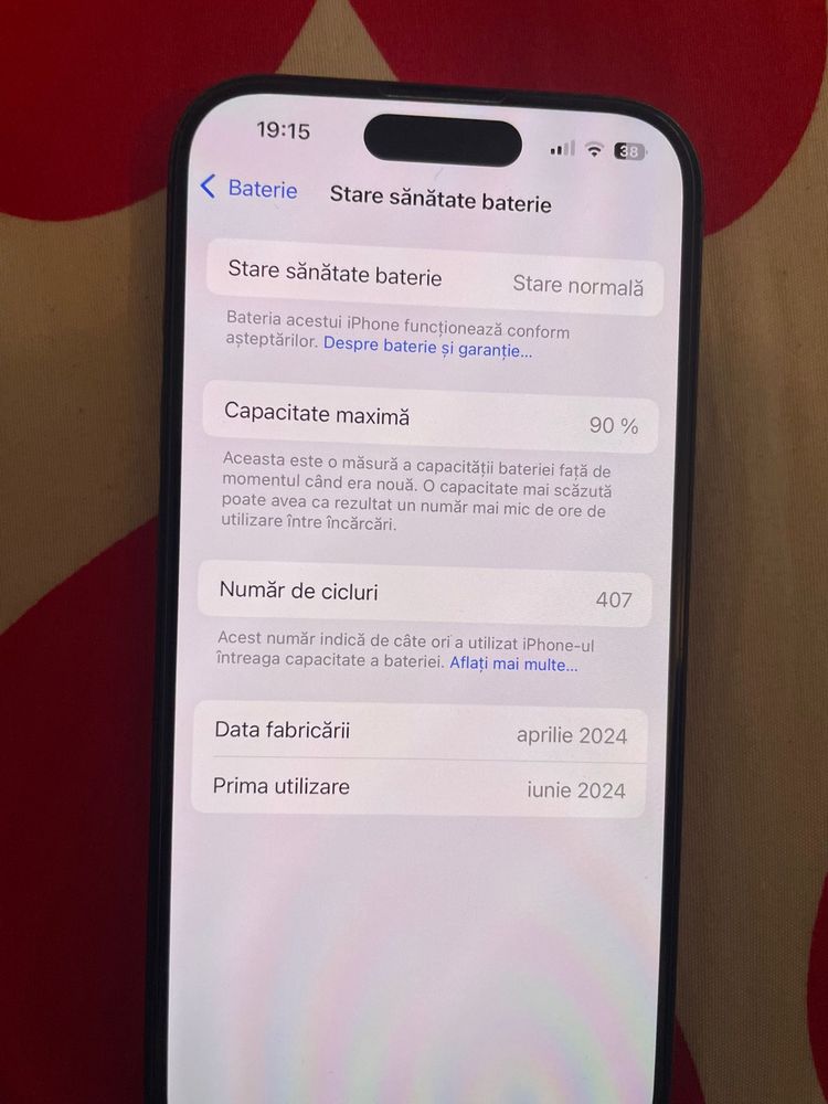 Dau la schimb iphone 15pro pe 16pro +diferenta din partea mea