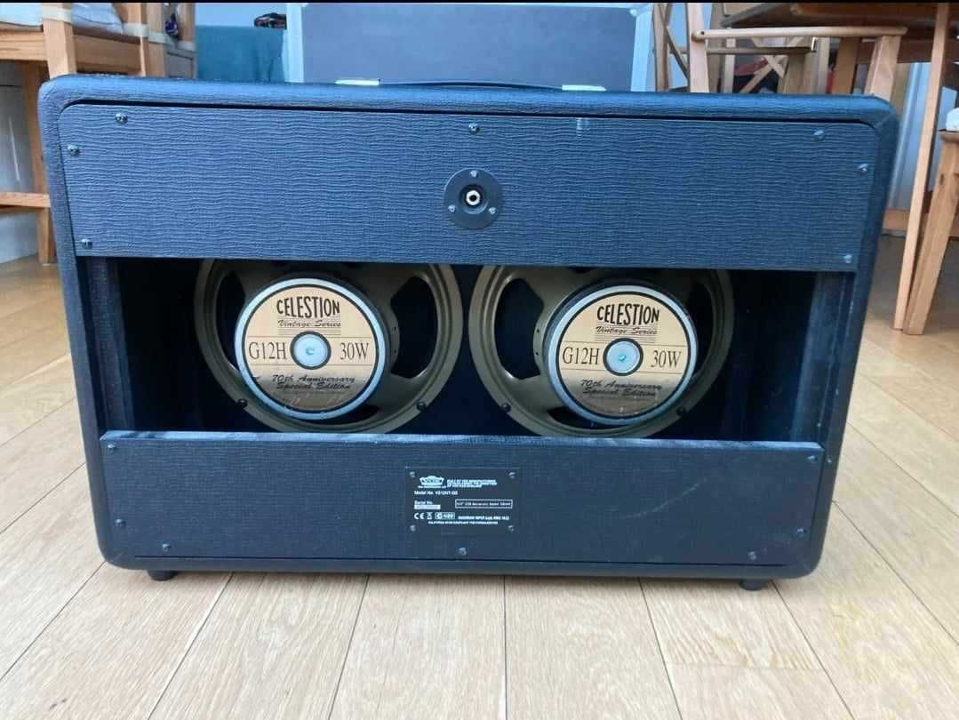 VOX 2x12 китарен кабинет с говорители Celestion G12H 30 Anniversary