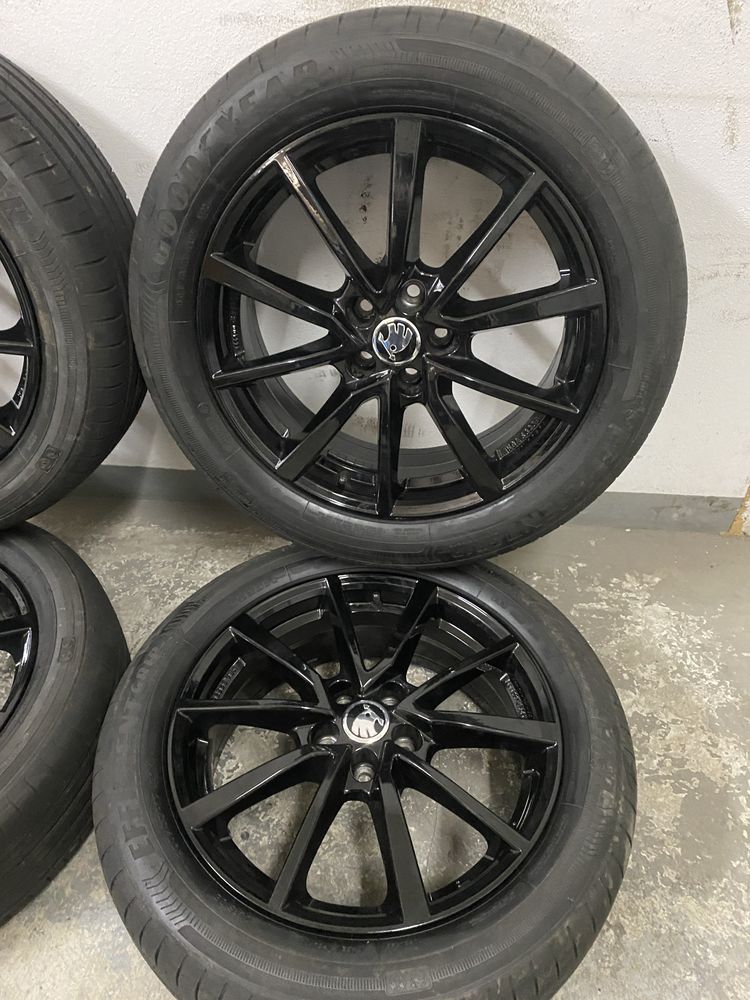 Jante 17 Skoda Kamiq Vw Taigo anvelope vara noi 205/55/17