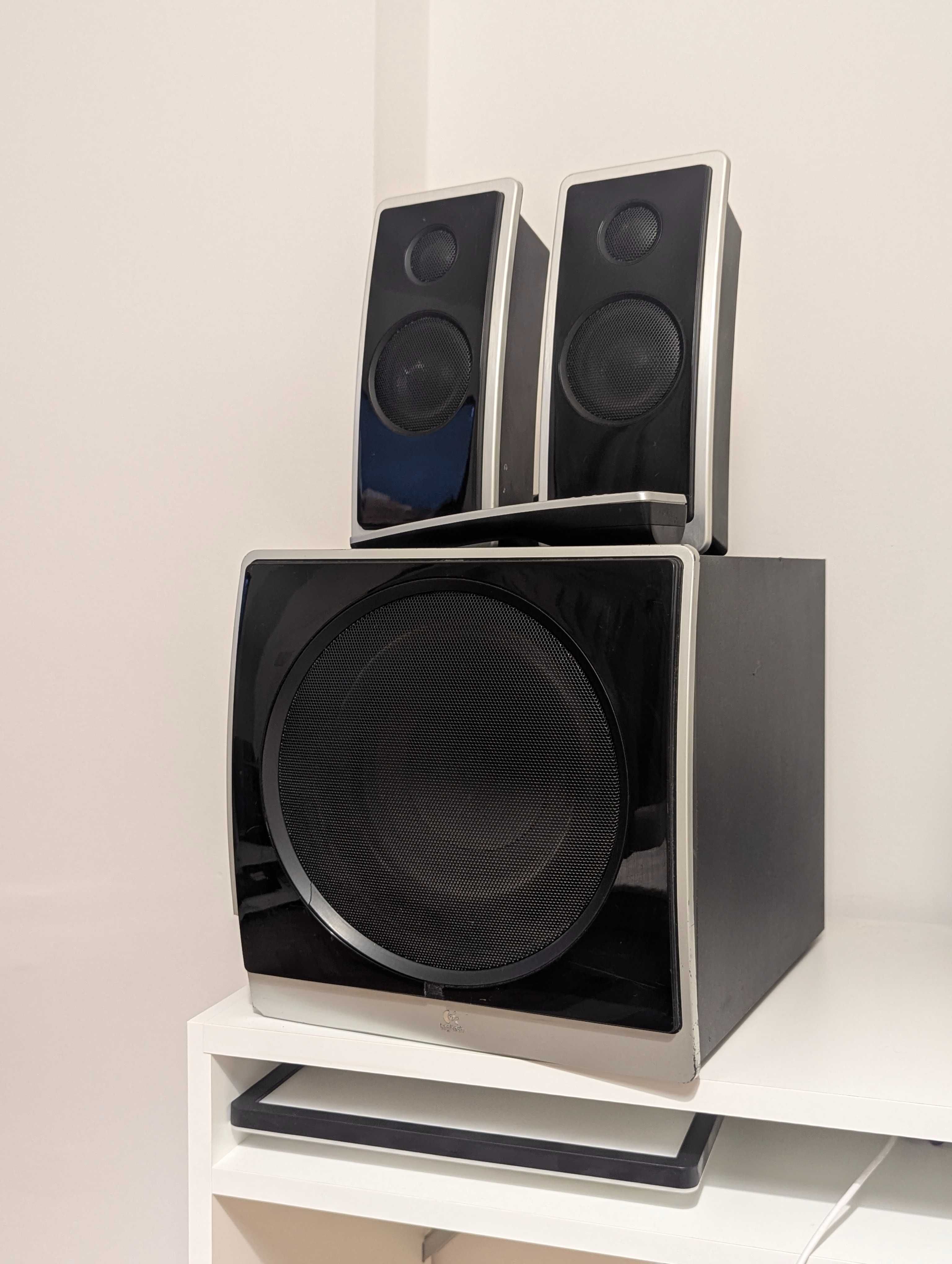 Звукова система 2.1 - Logitech Z Cinema Advanced Surround Sound System