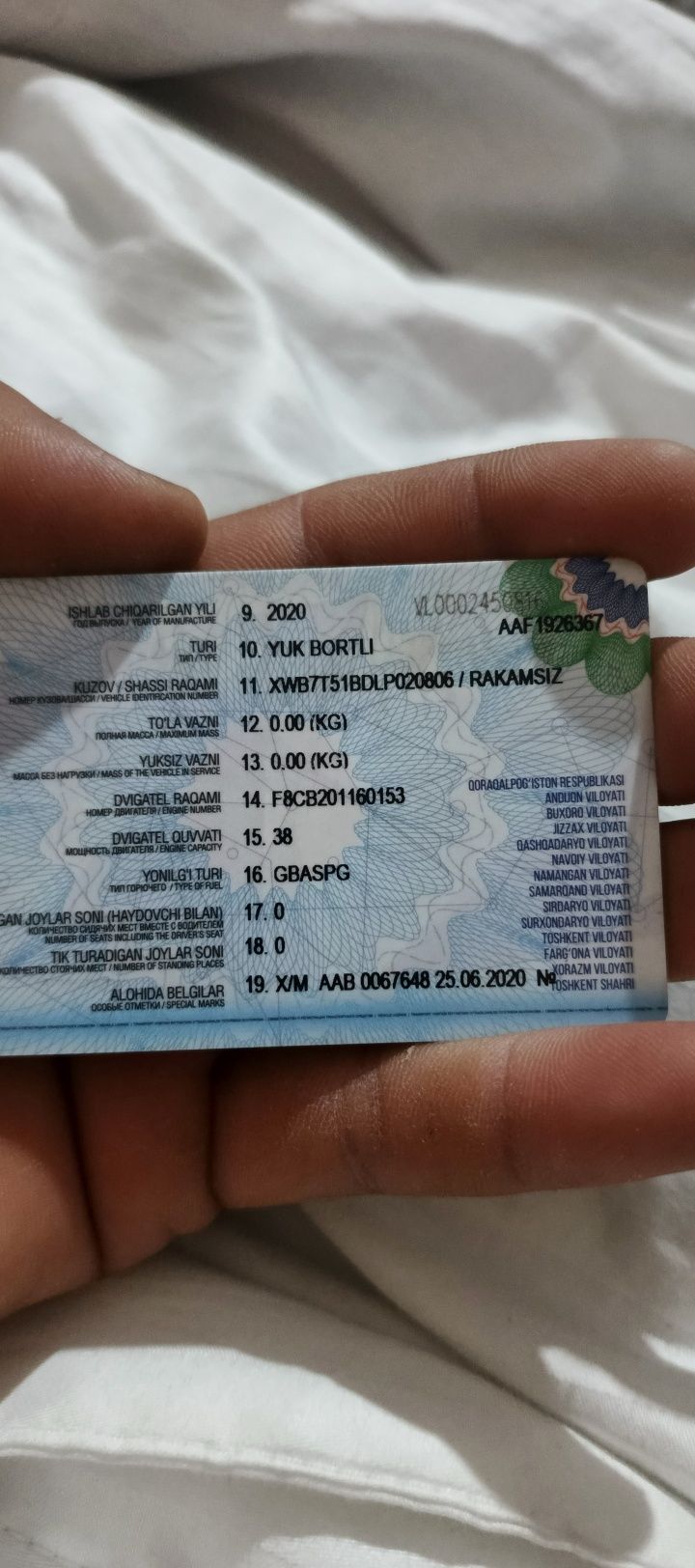 Labo avto moshinasi sotiladi
