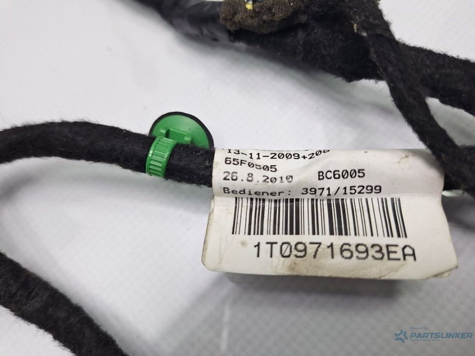 Instalatie electrica usa stanga spate VOLKSWAGEN TOURAN 1T3 2010 - 2015 TDI CFHC 1T0971693EA