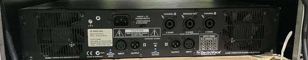 Electrovoice Ev Cp3000s