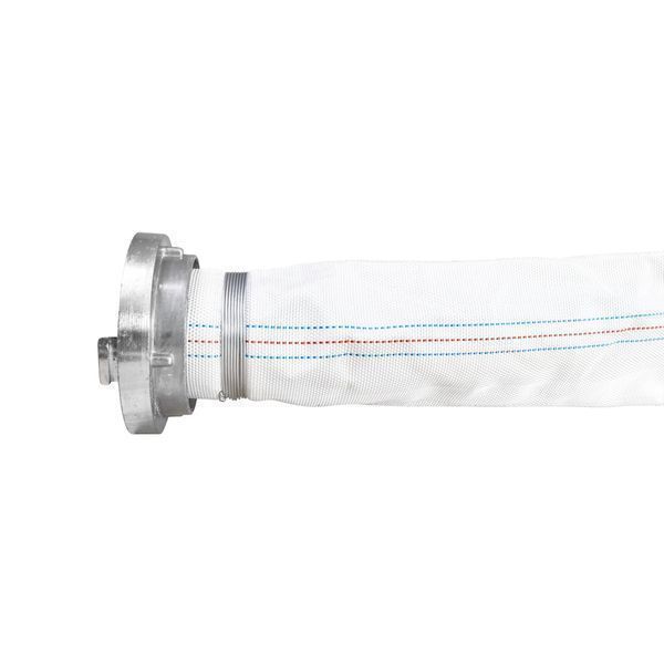 Пожарникарски/напоителен маркуч от pvc 3 инча, дължина 20м с алуминиев