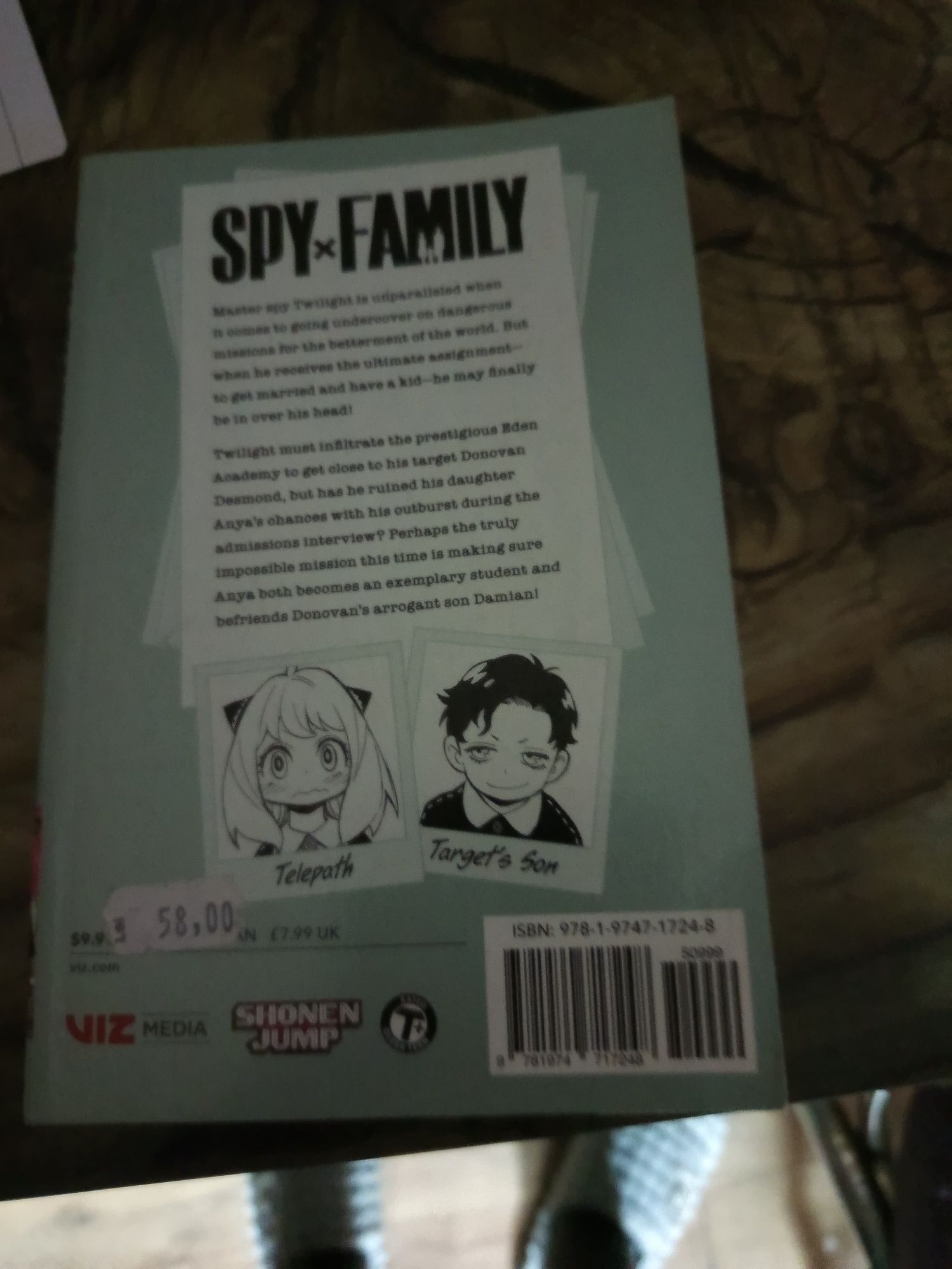 Manga ieftina Spy x family volumul 2
