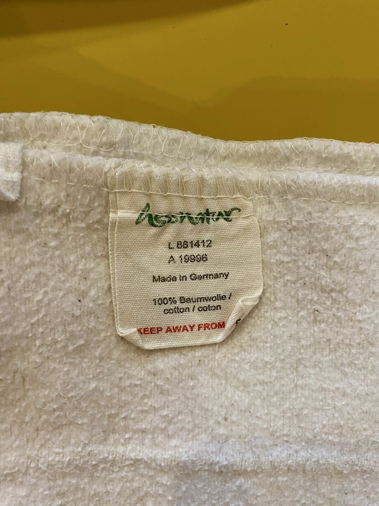 Протектор от органичен памук Hessnatur 140/70 cm
