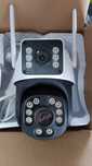Двойна IP камера 6MP WiFi iCSee безжична нощно виждане
