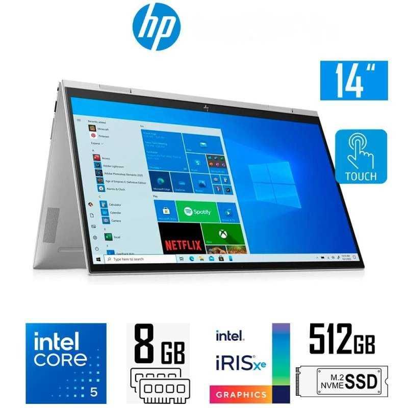 HP Pavilion X360 14.0"FHD IPS, i5 1335U, Metal, Backlit Keyb