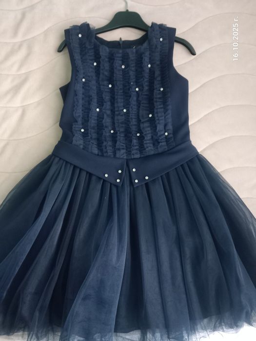 Рокля Контраст  128 и 140 размер