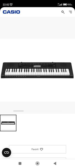 Casio CTK 3500 CA NOUA