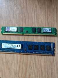 2 Plăcute RAM 4GB DDR3, total 8Gb