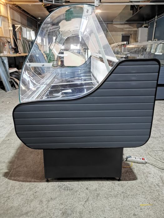 Vitrina frigorifica orizontala 200cm gri antracit