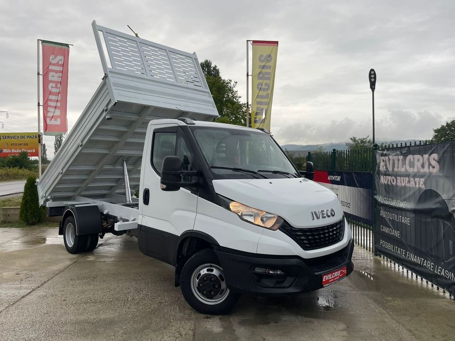 Iveco Daily 3.0 D BASCULABIL AXA DUBLA SPATE Posibilitate LEASING/ Motor 3000 cmc/Basculabil 3 parti/TVA Deductibil