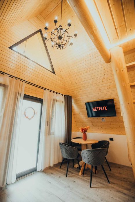 CABANA A-FRAME DE INCHIRIAT - Transalpina, Sugag Casa Iulia