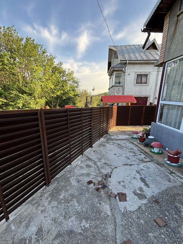 Gard diferite modele șipca metalica, jaluzele, tabla, plasa