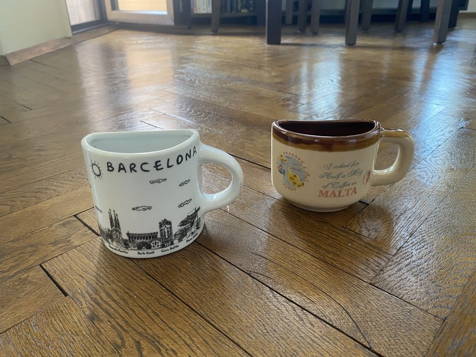 Чаши сувенир Барселона и Малта