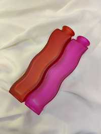 Винтидж Икеа вази Skoönt в два различни цвята - цикламена и червена