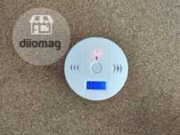 Detector monoxid de carbon cu Afisaj LCD luminat si alarma acustica