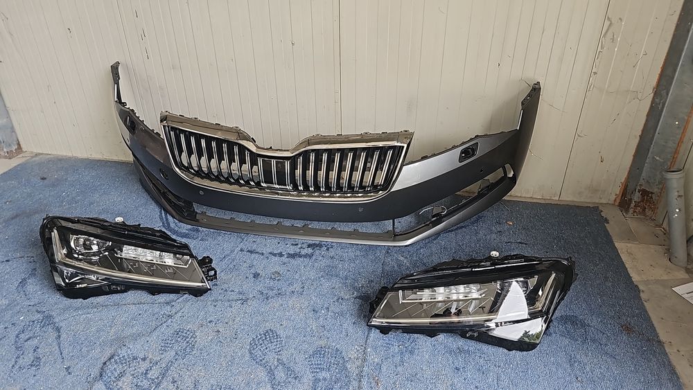 Bara fata faruri skoda superb 3 facelift. Supapa control.