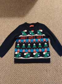 Коледен детски пуловер