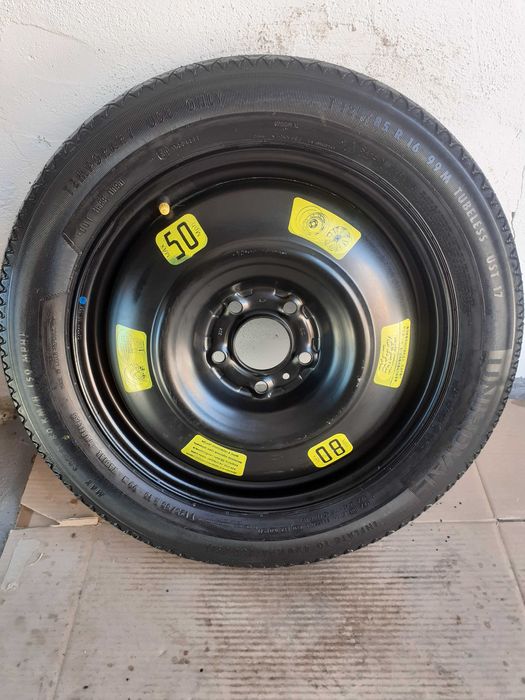 Roata rezerva SLIM R16 PEUGEOT 508, 308, 3008, 407, CITROEN C4, C5
