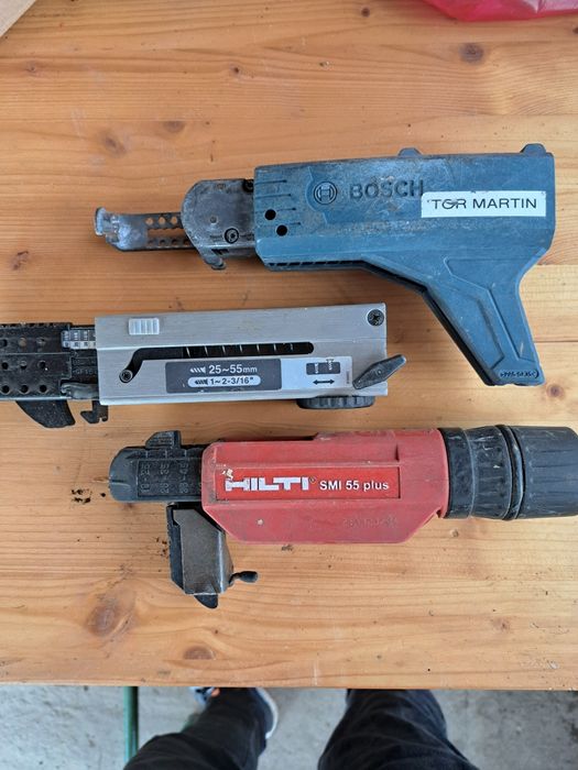 Magazie șuruburi banda  makita, hilti bosch