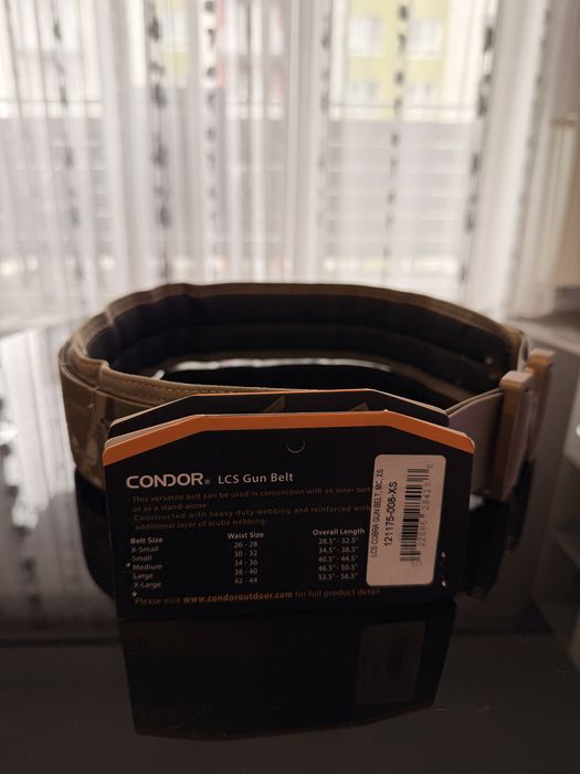 Vand centura tactica Condor LCS Gun Belt multicam