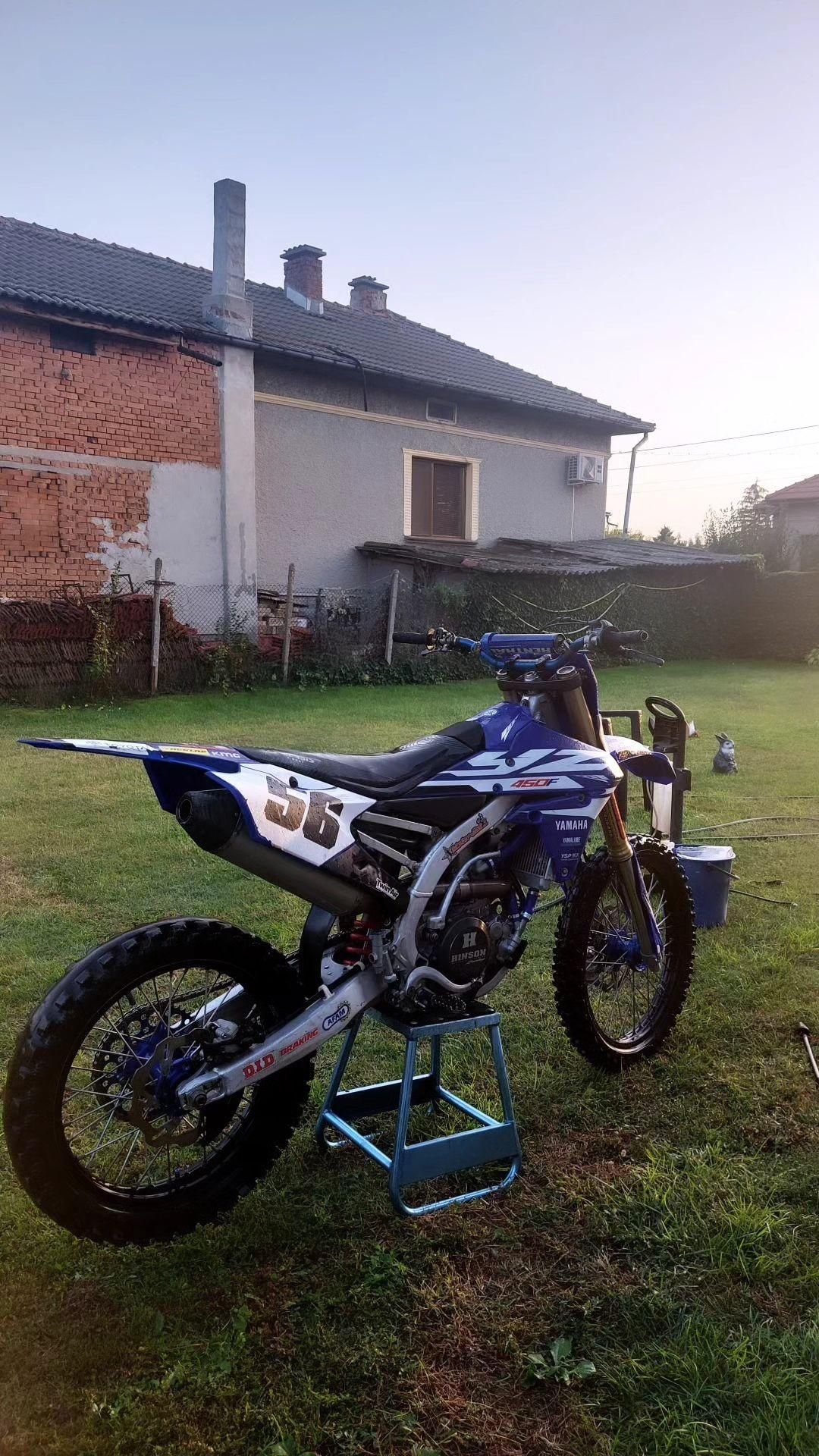 Yamaha yz450f 2016