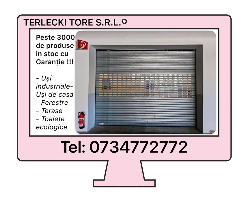 USA RULOU INDUSTRIALA garaj hala H 470 x L 470 Teckentrup