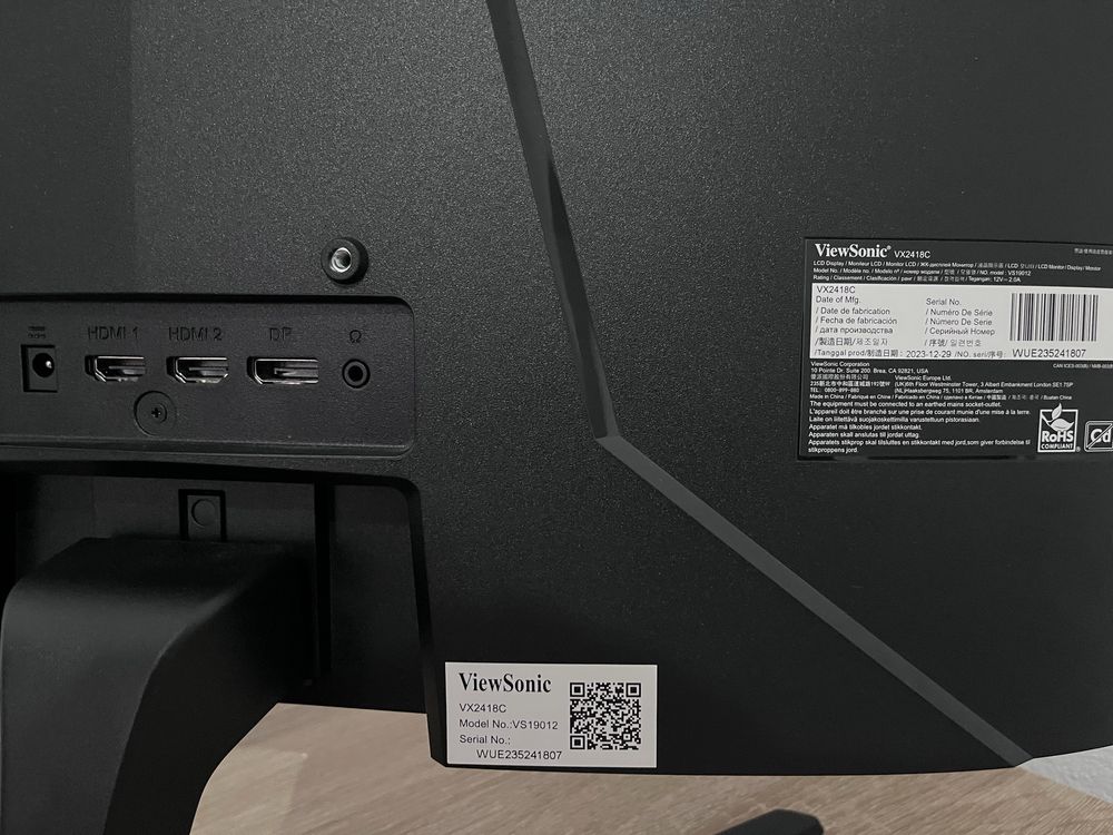 Monitor gaming ViewSonic