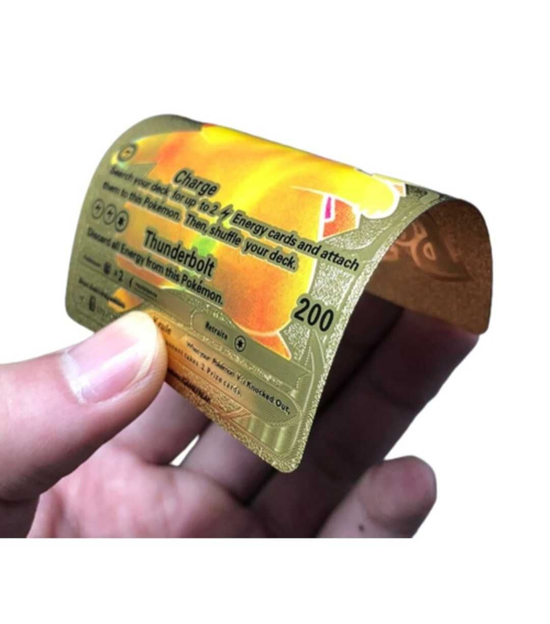 Покемон карти,златни,черни и сребристи 55 броя
