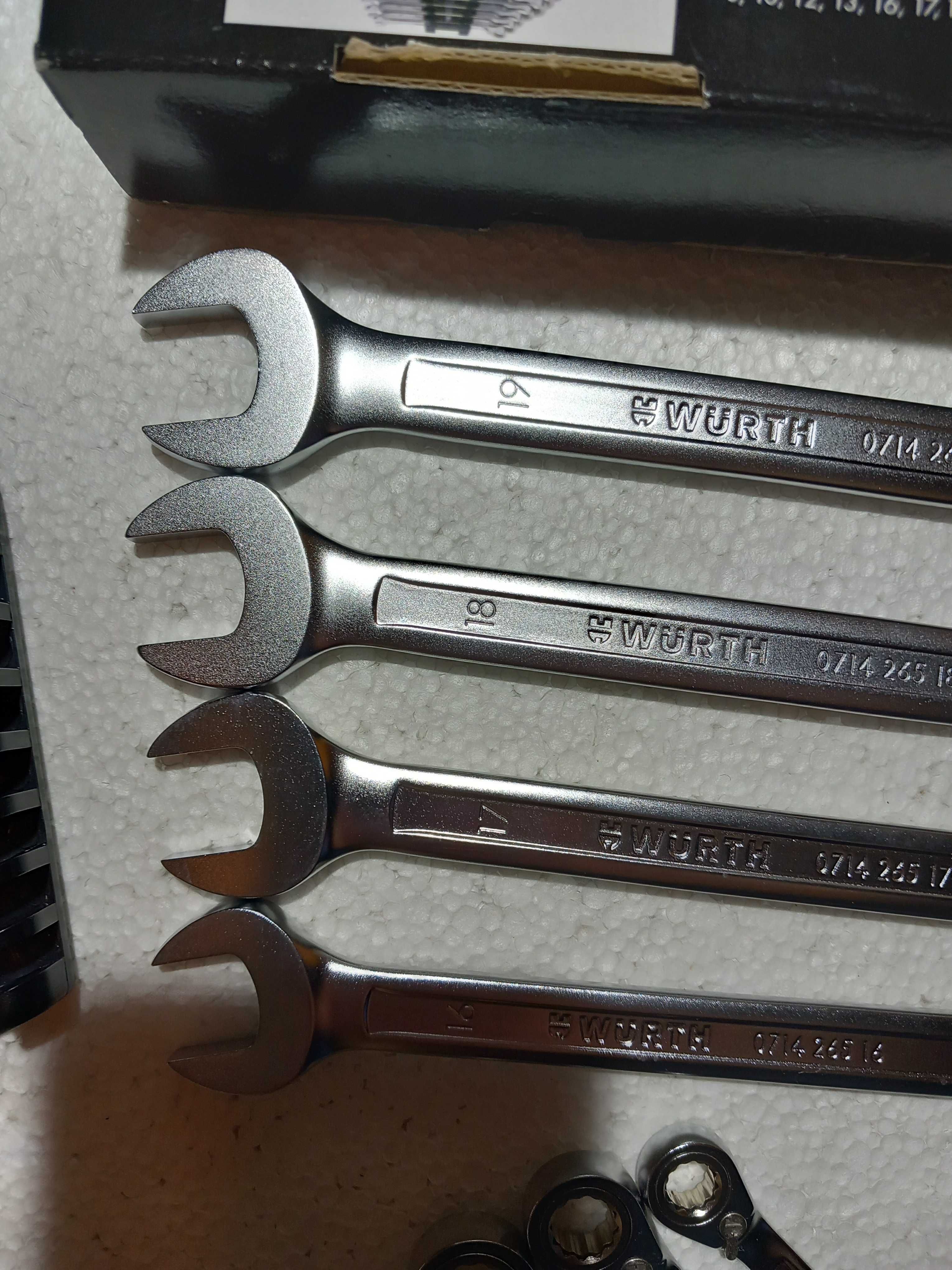 Set chei combinate clichetate la un capat WÜRTH ZEBRA