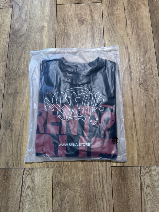 НОВО! Syna x Nemzzz "Rent's Due" Black T-shirt тениска