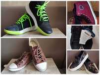 ZARA, Reebok и други, естествена кожа,