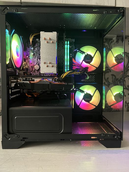 Бюджетный игровой компютер Ryzen 5 5500//RX580 8Gb