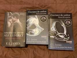 Cincizeci de umbre ale lui Grey - E. L. James 3 volume