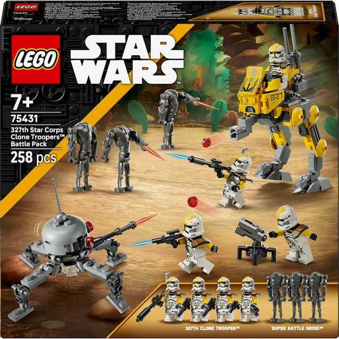 LEGO Star Wars - Pachet de lupta Soldati 327 75431
