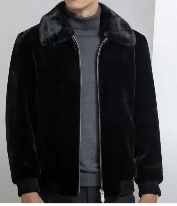 Мутоновая Шуба мужская MANZARI