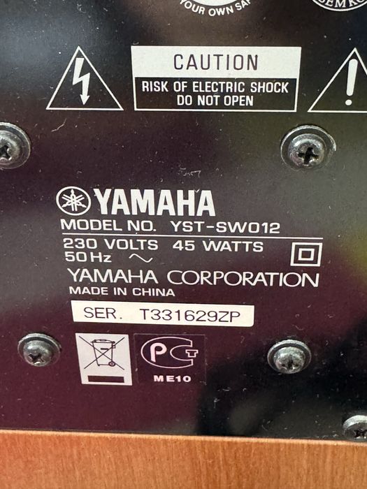 Sistem Yamaha 5.1 |RX-V359|NS-50F|NS-C55|NS-E55|YST-SW012|